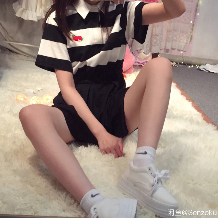 EGGSSHOP【定制】日本可爱学生运动风...