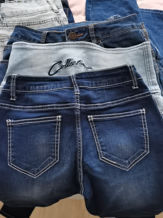 各种款式牛仔裤m码,家里牛仔裤太多,有的就...