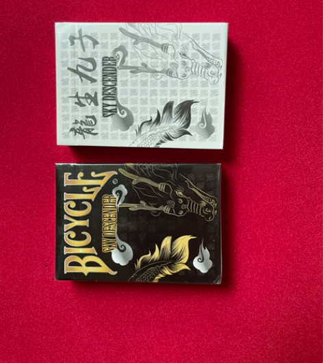 barry龙生九子扑克牌一对 关联:bic...