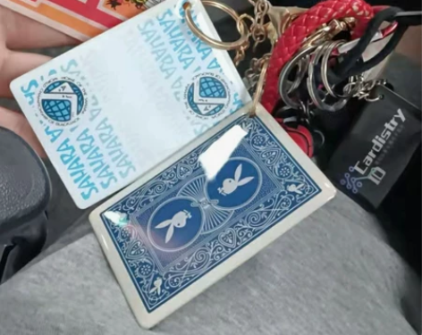 全新技术!!!花切扑克钥匙扣定制~ 全新冰...