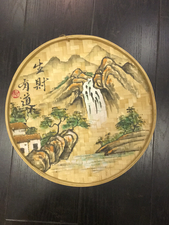 匠心手绘工艺工艺画，40直径