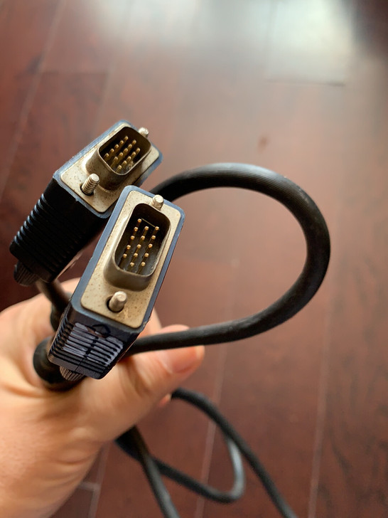 显示屏电脑连线