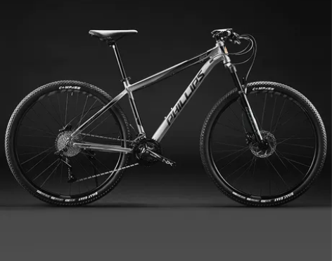 菲利普山地车自行车29英寸成人越野变速铝合...