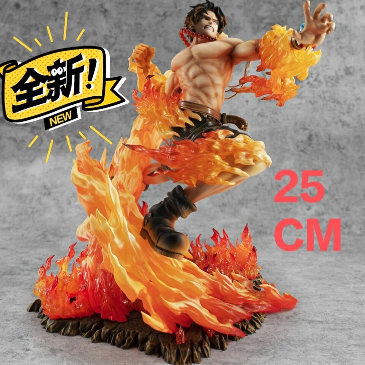 25CM海贼王火拳艾斯超炫15周年特别版盒...