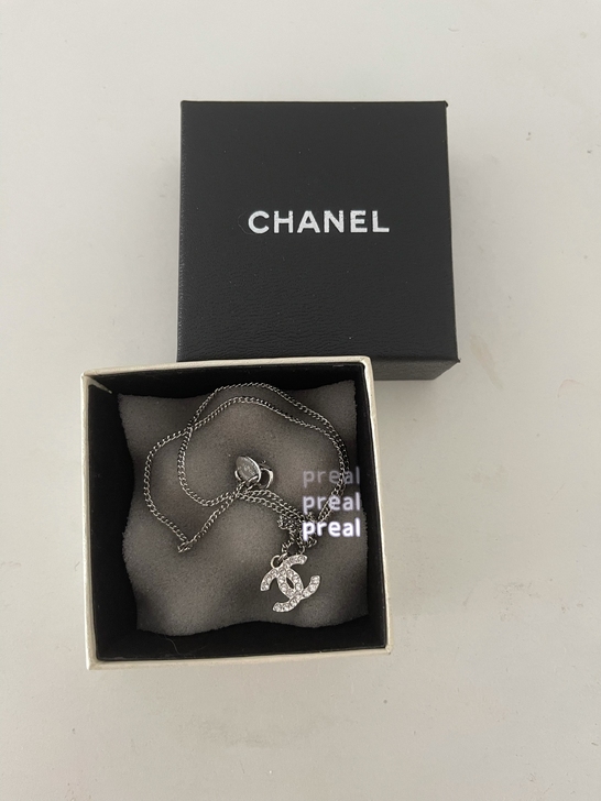 正品香奈儿chanel中古双C钻石vint...