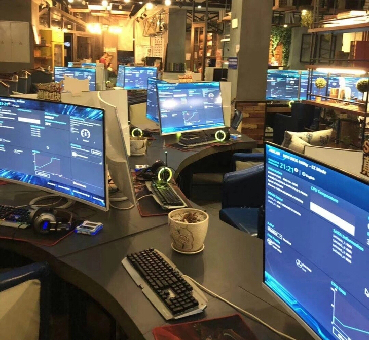 网吧电脑处理 gtx1060独立显卡 高配...