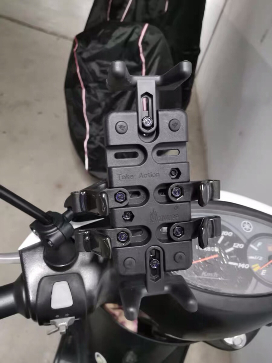 五匹MWUPP摩托车手机导航支架自行车架多...