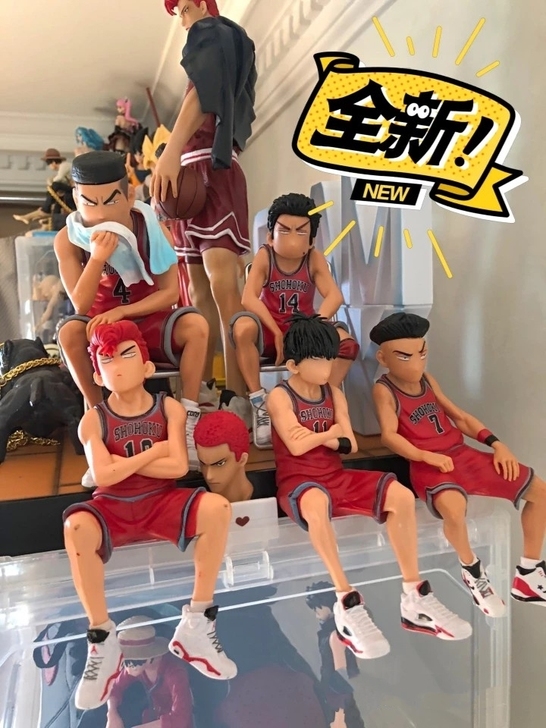 【全新包邮】大号灌篮高手湘北队樱木花道流川...