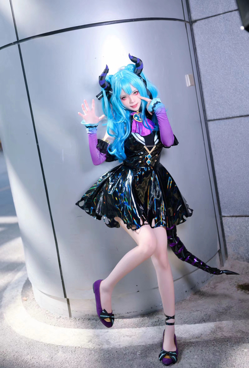 初音未来 小恶魔cos