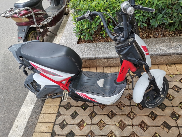 雅迪 高性能电动车，电池刚换原装爱玛的1个...