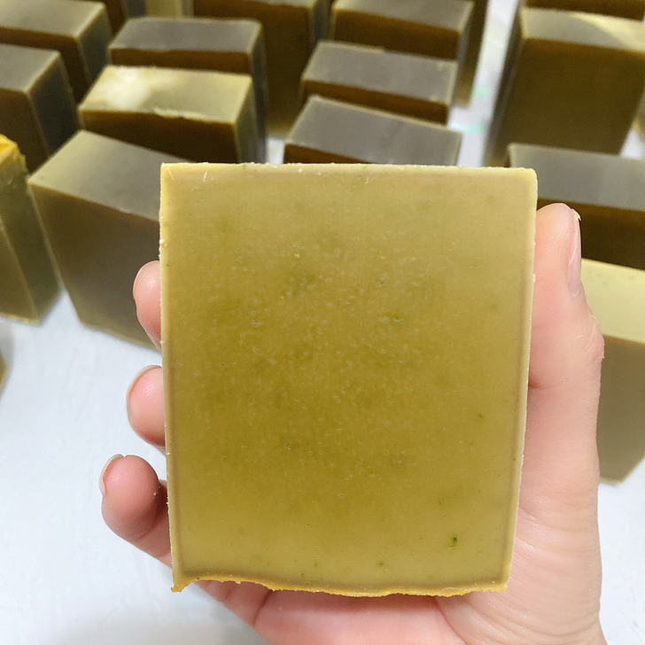 卡兰贾油皂  卡兰贾油版艾草薄荷皂 洗感和...