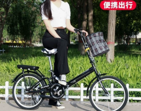 〔限时抢购〕成人折叠自行车儿童单车16寸2...