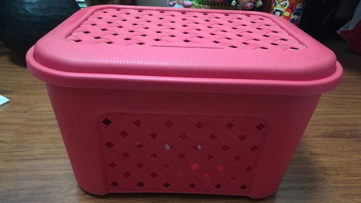 置物筐 全新 长宽高43*33*25  共...