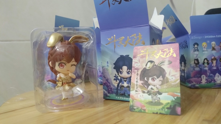 斗罗大陆动画版系列盲盒手办潮玩摆件
