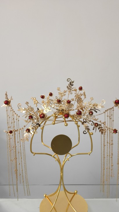 新娘秀禾头饰，中式新娘头饰  首页还有其他...