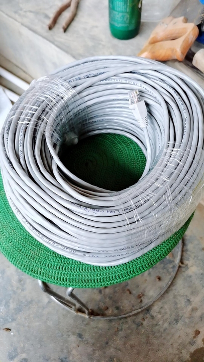 网线20米，9.6包邮，百兆宽带完美运行，...