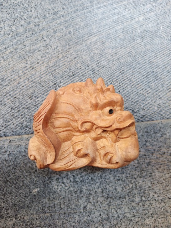 清仓白菜价金丝楠木手把件龙鱼小摆件鱼跃龙门