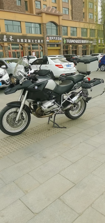 宝马gs1200油鸟拉力摩托车08年4月份...