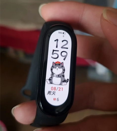 小米手环6 非nfc版 带盒 今年7月左右...