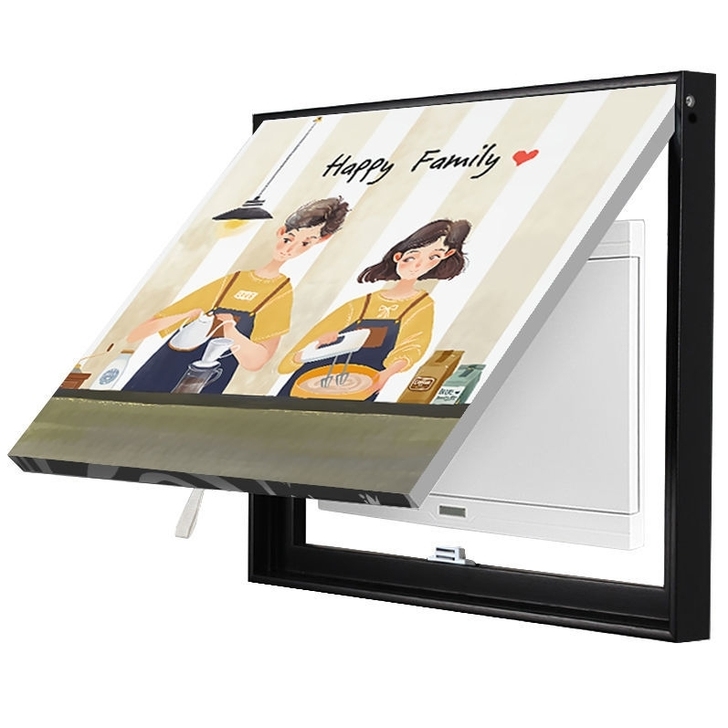 超薄简易款电表箱遮挡配电箱空开电表盒装饰画...