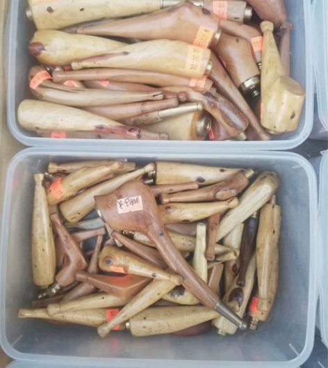 纯手工制作烟具_实木铜质两用烟斗烟嘴 感兴...