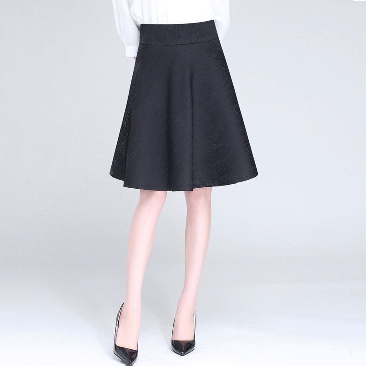 半身裙中裙韩版百褶蓬蓬裙显瘦半裙