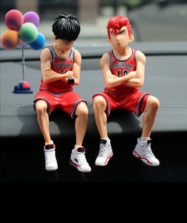 灌篮高手汽车摆件内饰用品樱木花道手办车载创...