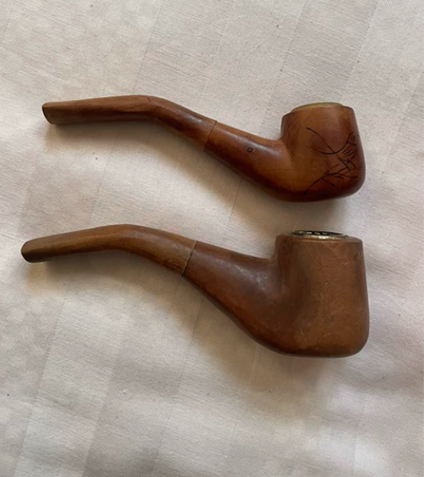 实木烟斗三十一个,不退不换 感兴趣的话点“...