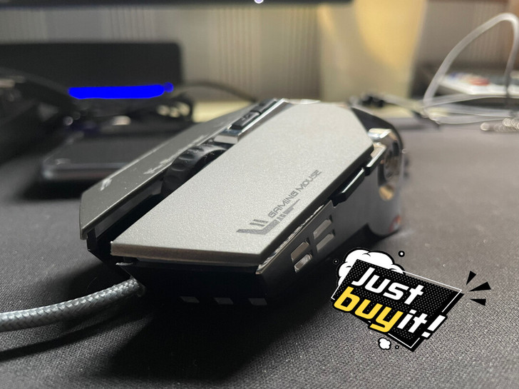 游戏电竞鼠标，金属底板，支持宏编程，一键连...