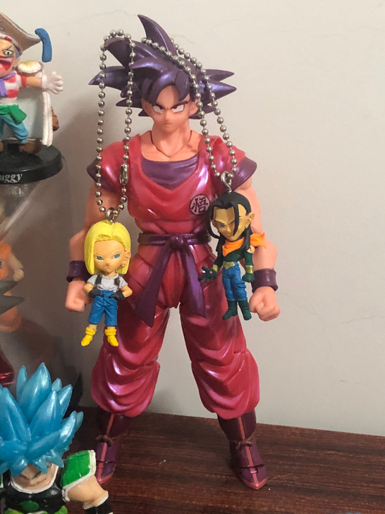 8款经典 七龙珠 手办 汽车摆件 公仔玩