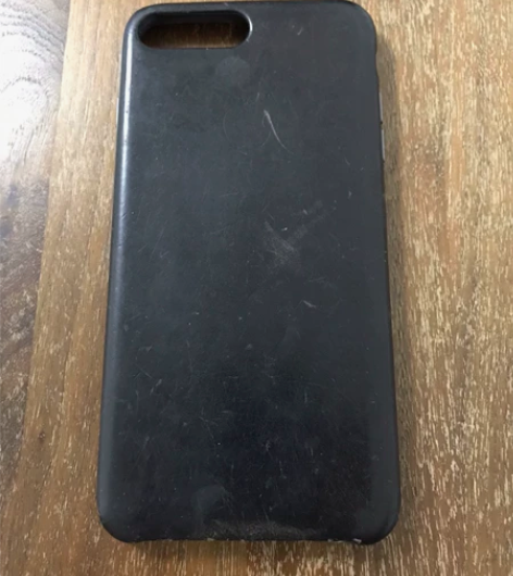 正品苹果6p7p原装真皮壳 成色一般如图 ...