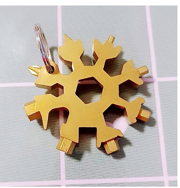 雪花扳手多功能19合一螺丝刀便携骑行工具家...