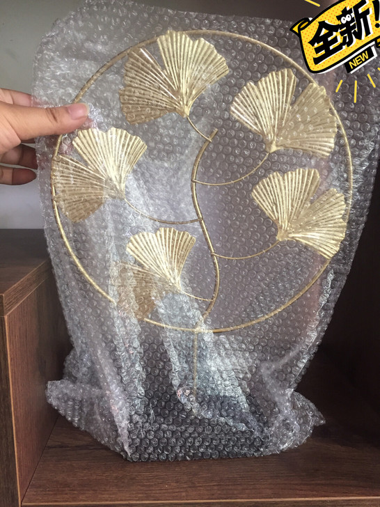 【特价包邮】银杏叶饰品摆件客厅电视柜玄关酒...