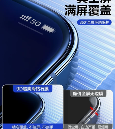 闪魔适用苹果13钢化膜iphone13pr...