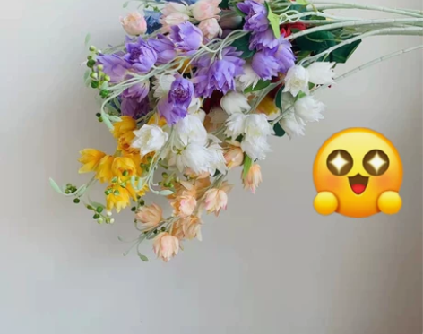 亏本处理+清仓】仿真凤尾花凤铃仿真花绢花桌...