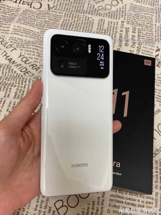 出部小米11ultra至尊,白色12+25...