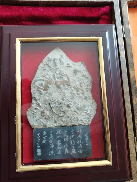 山东燕子石，三叶虫化石，精品小摆件！