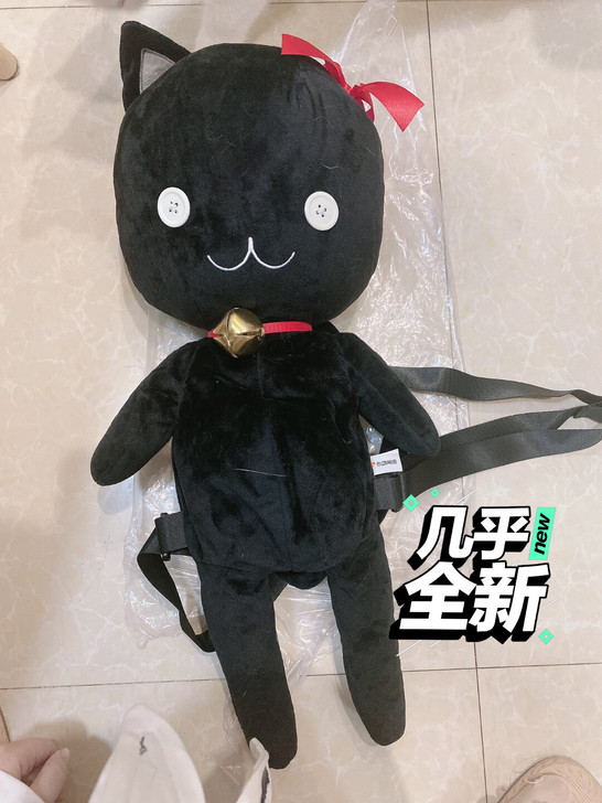 仙境传说ro纪念品 黑猫包 没用过