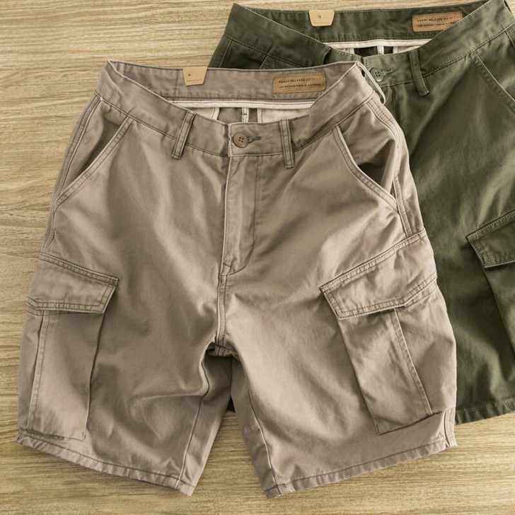 Cargo short夏季工装短裤五分裤男...