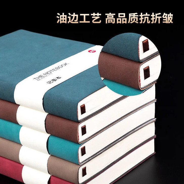 笔记本本子加超厚记事本羊皮记事本商务记事本...