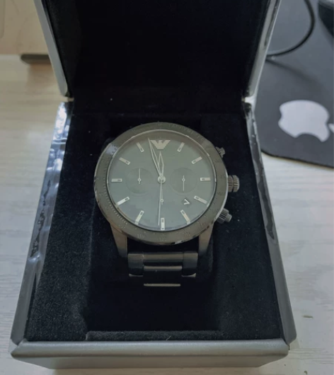 Armani阿玛尼AR11242飞行员手表...