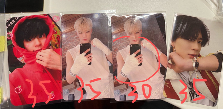 出 yzy签售卡 一签诺+两张we boo...