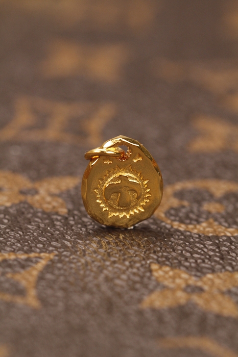 意大利8k工艺高桥卡子小牌子(有环)侧挂配...