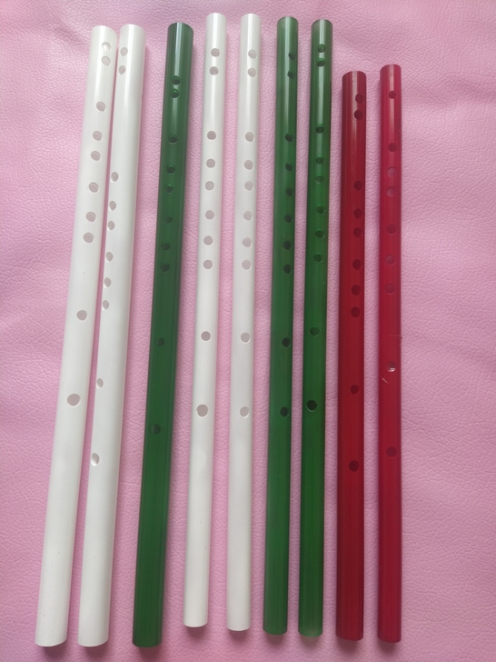 有机玻璃笛子白色3mm厚度,绿色长度500...