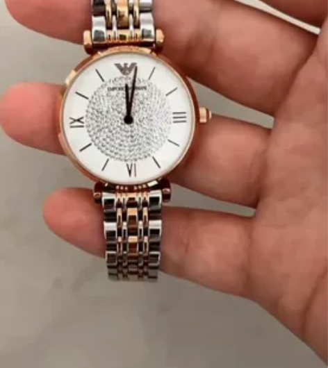 朋友送的阿玛尼AR1926满天星手表不用了...