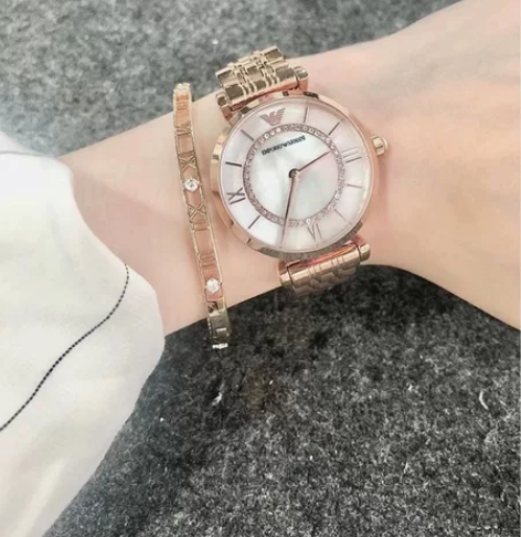 女生手表推荐/阿玛尼满天星系列 生日这天,...