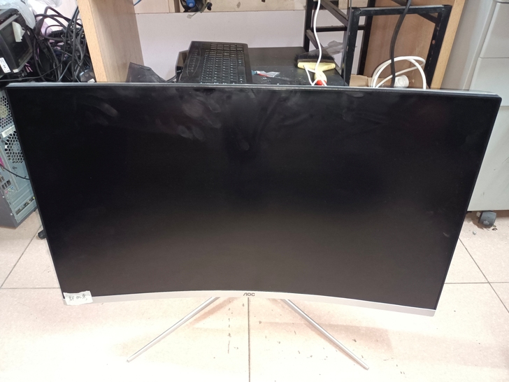 aoc c32v1 32寸 超薄无边框曲面...