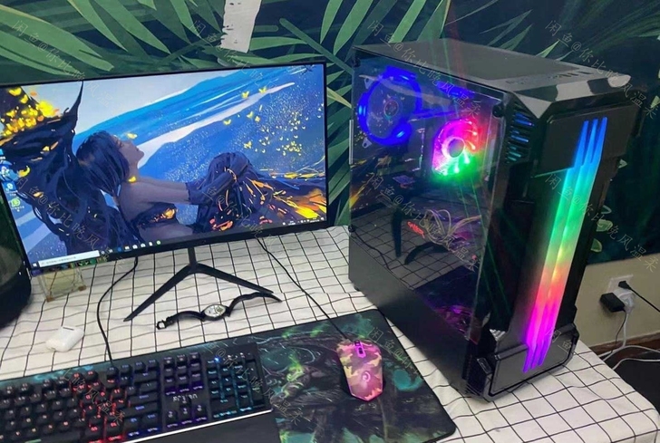 I7级八核16g 个人60万分电脑台式机d...