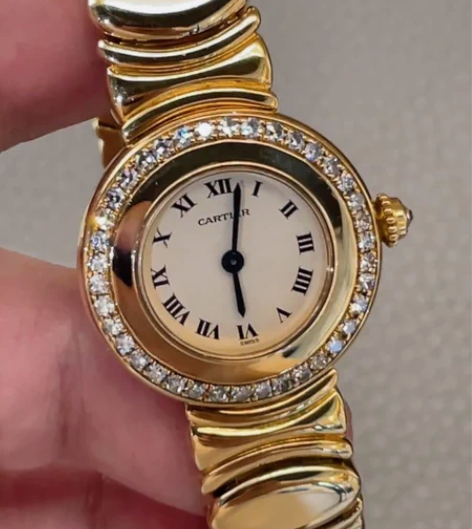 Cartier/卡地亚女表 整表18K黄金...