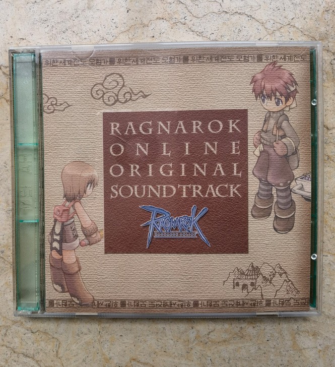 仙境传说ro极其稀少罕见韩国版原声双碟CD